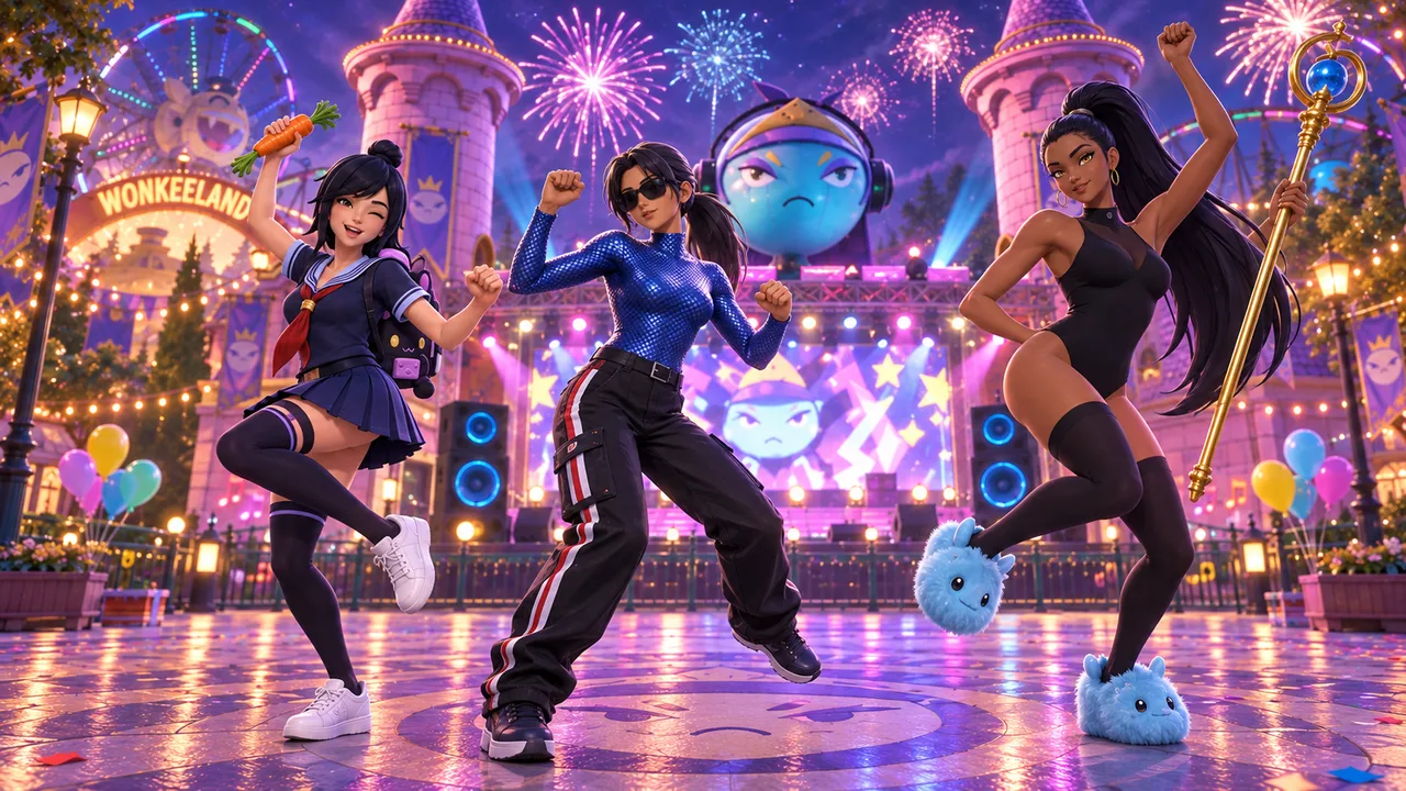 仲間と踊る、MVのシーン